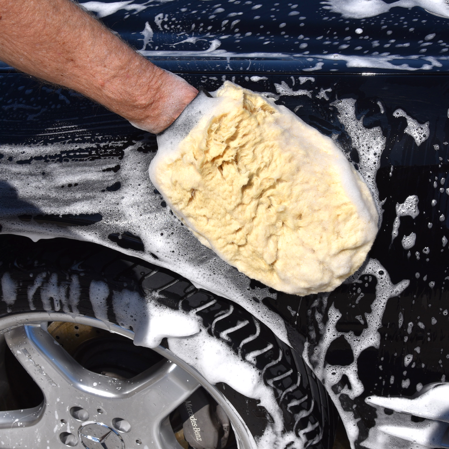 100% Wool Ultra Soft Wash Mitt